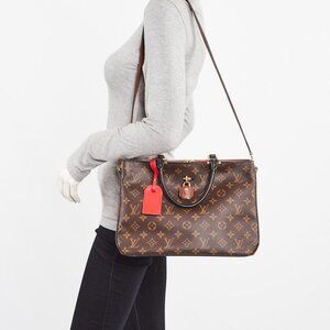 Louis Vuitton Red Monogram Canvas Millefeuille Bag